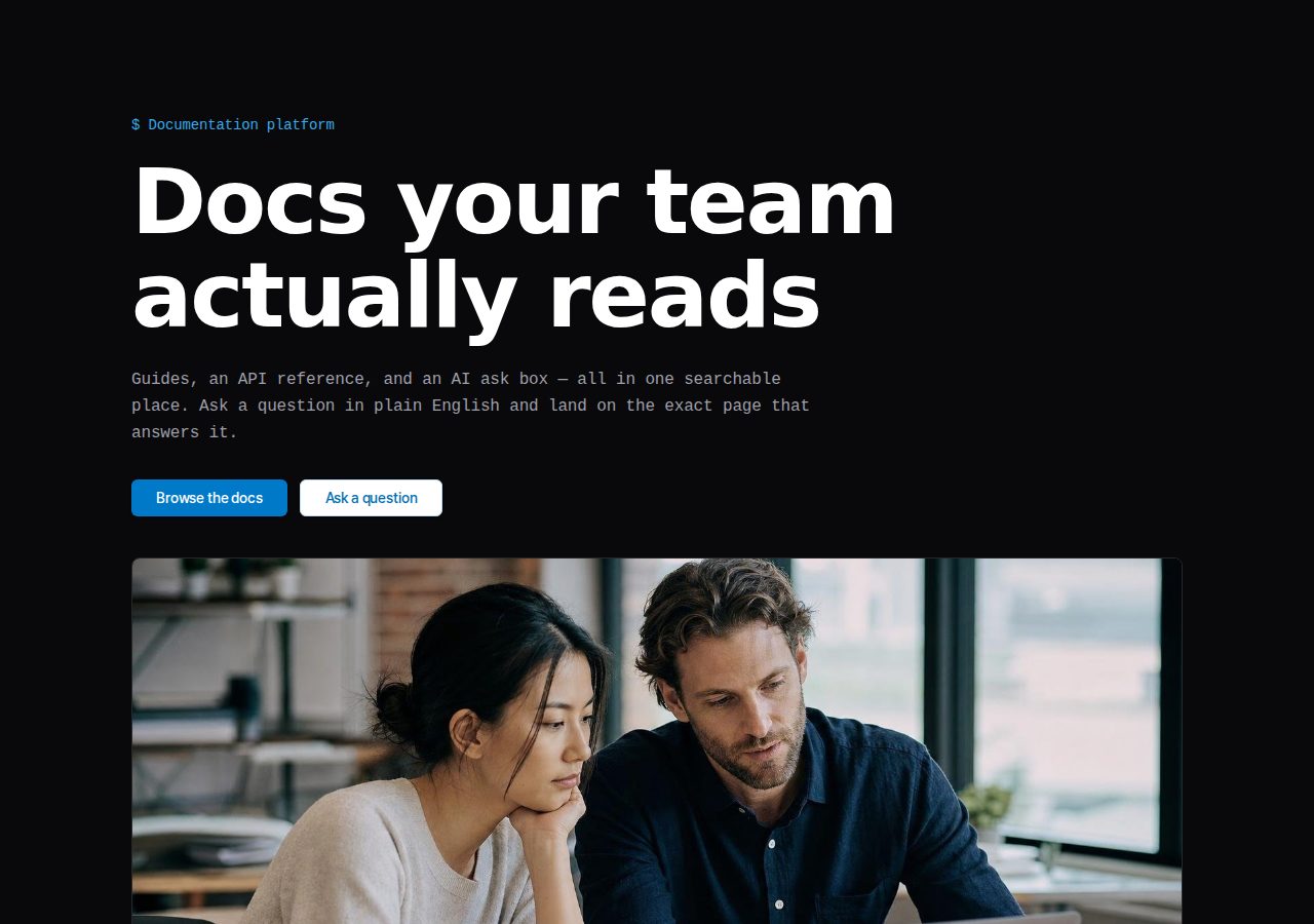 Docs + AI Ask preview