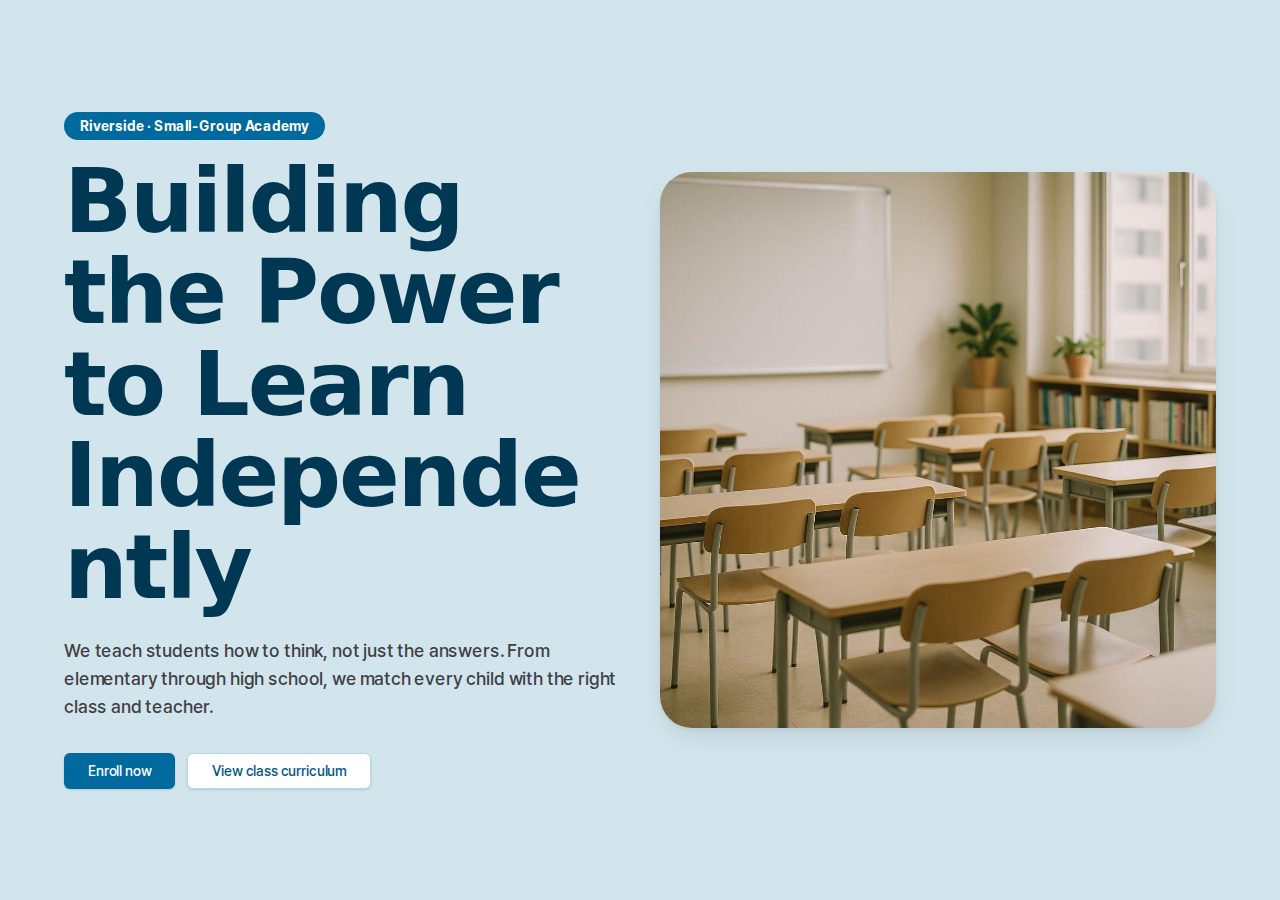 Academy Enrollment + Attendance preview