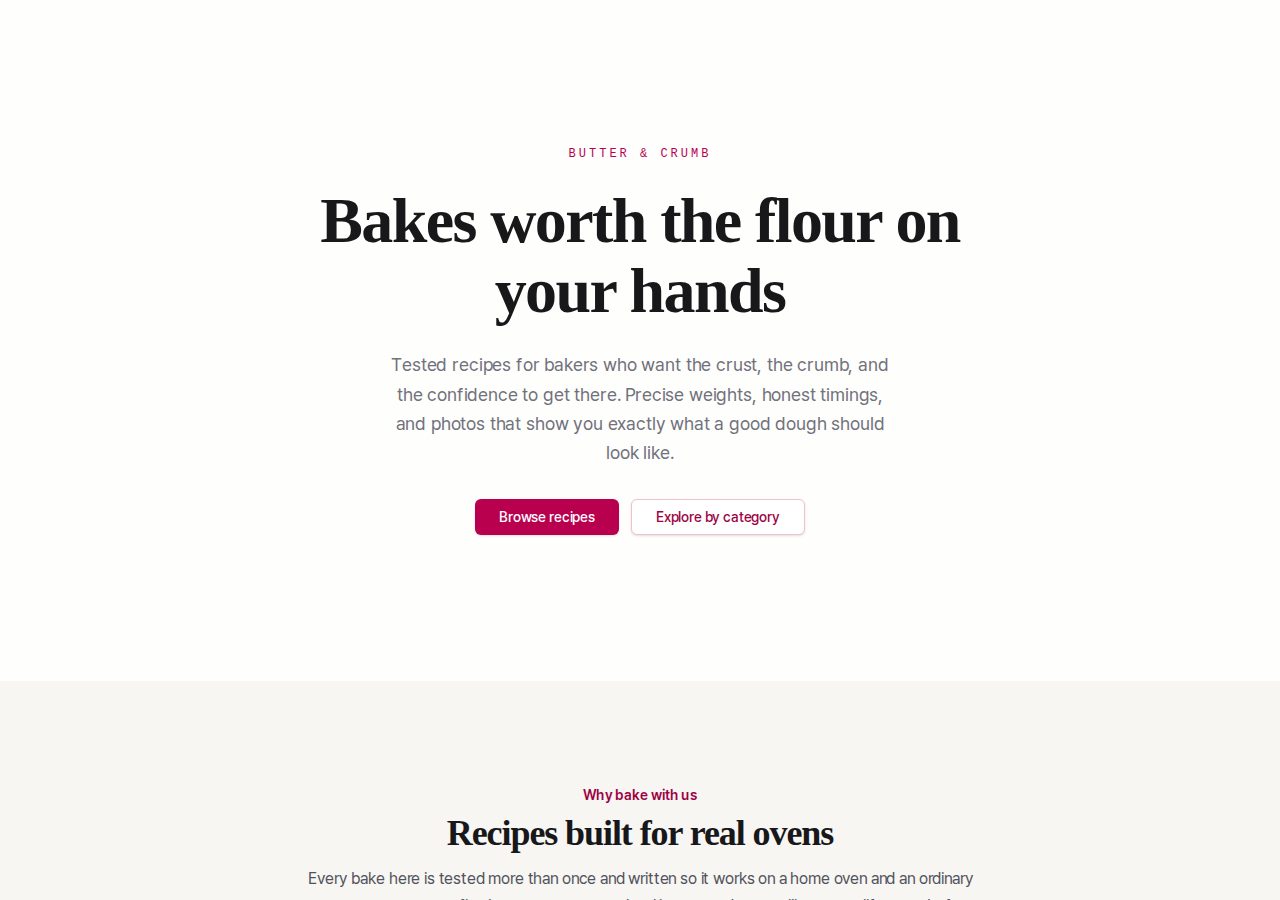 Baking Blog preview