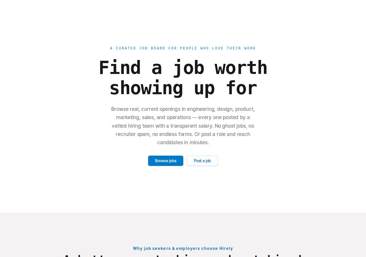 Job Board preview