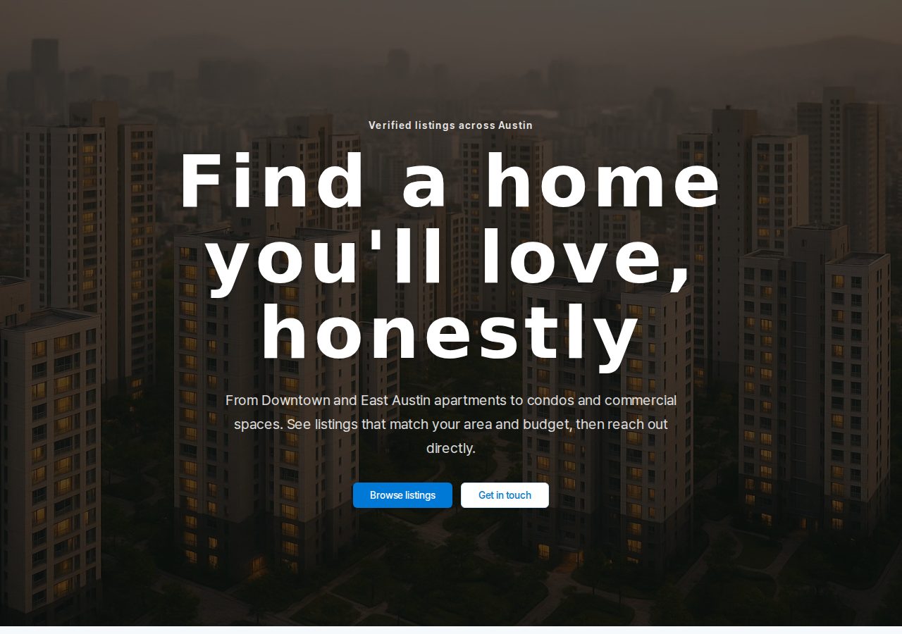 Real Estate Listings preview