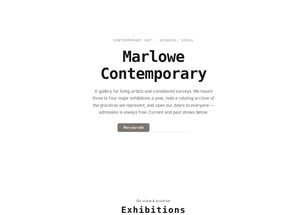 Gallery — Exhibition preview
