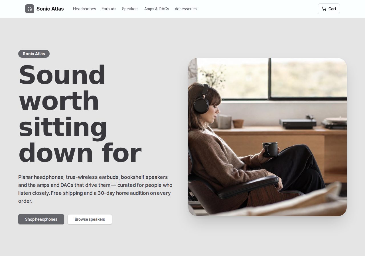 Audio Gear Shop preview